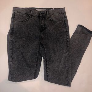 Top shop Moto Leigh Charcoal Grey Jeans Size 28